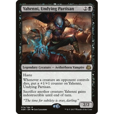 Yahenni, Undying Partisan