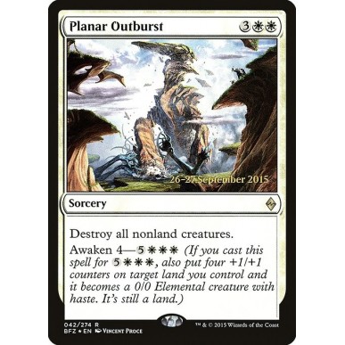 Planar Outburst
