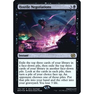 Hostile Negotiations