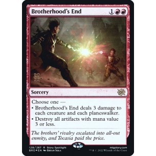 Brotherhood's End