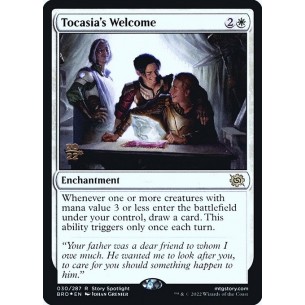 Tocasia's Welcome