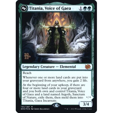 Titania, Voice of Gaea