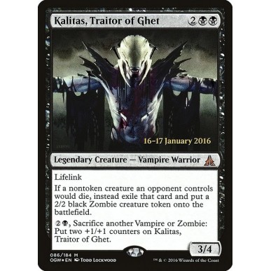 Kalitas, Traitor of Ghet