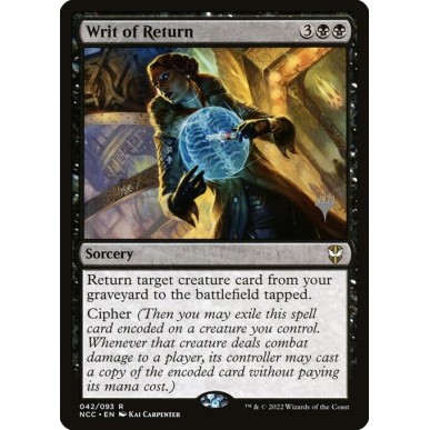 Writ of Return
