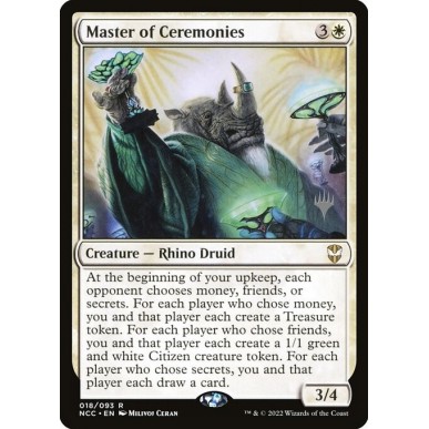 Master of Ceremonies