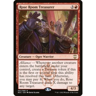 Rose Room Treasurer