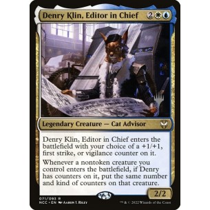 Denry Klin, Editor in Chief