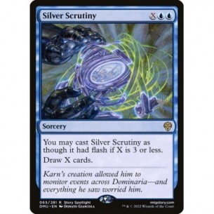 Silver Scrutiny