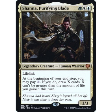 Shanna, Purifying Blade