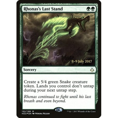 Rhonas's Last Stand