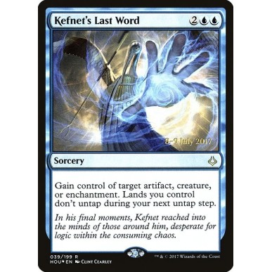 Kefnet's Last Word