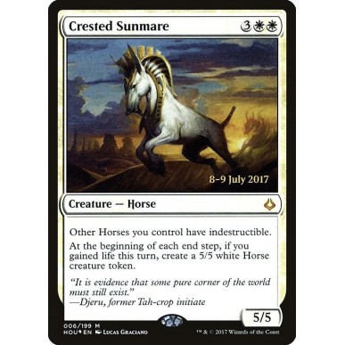 Crested Sunmare
