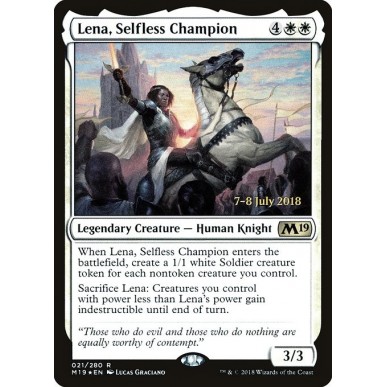 Lena, Selfless Champion
