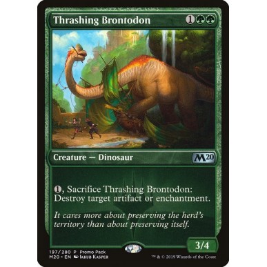 Thrashing Brontodon