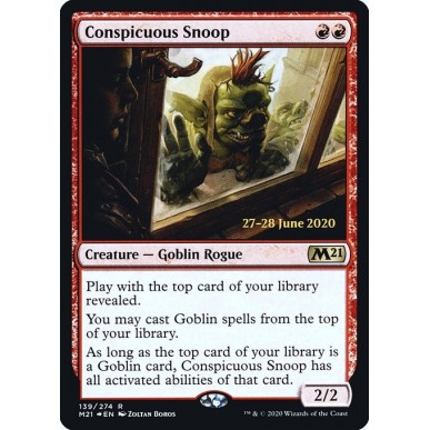 Conspicuous Snoop