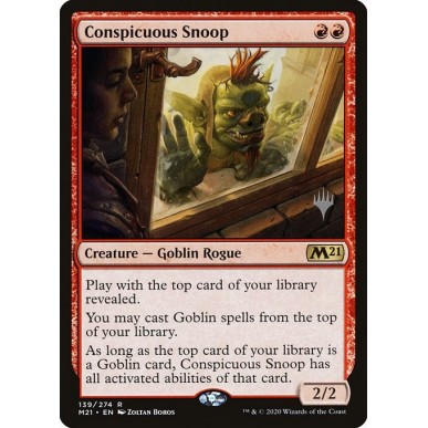 Conspicuous Snoop