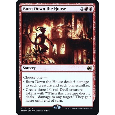 Burn Down the House