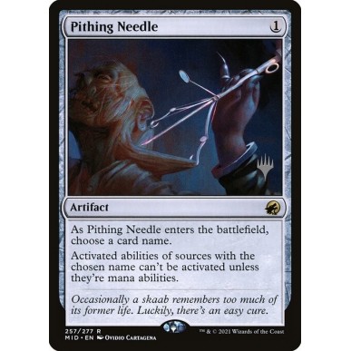 Pithing Needle
