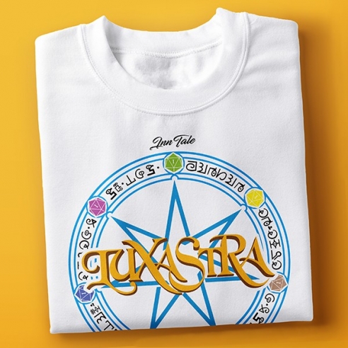 T-shirt Logo Luxastra - Bianca InnTale