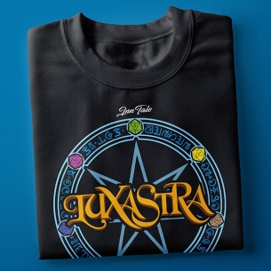 T-shirt Logo Luxastra - Nera InnTale