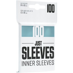 Standard - Inner Sleeves - Just Sleeves - Clear (100 Bustine) - Gamegenic