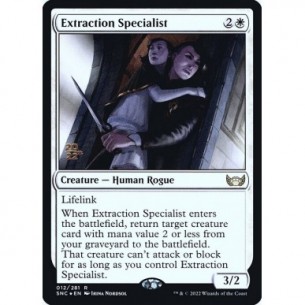 Extraction Specialist