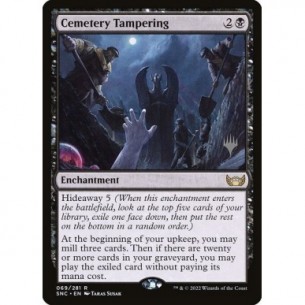 Cemetery Tampering