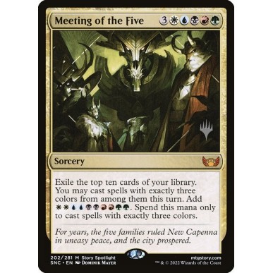 Meeting of the Five