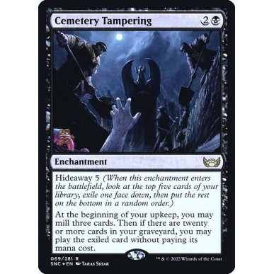 Cemetery Tampering