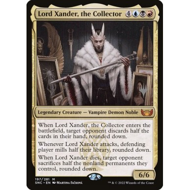 Lord Xander, the Collector