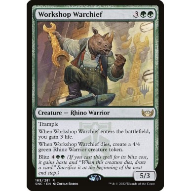 Workshop Warchief