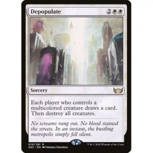 Depopulate
