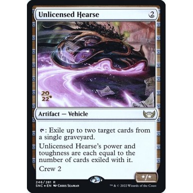 Unlicensed Hearse