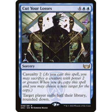 Cut Your Losses