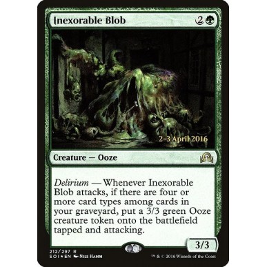 Inexorable Blob