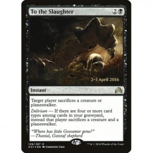 To the Slaughter
