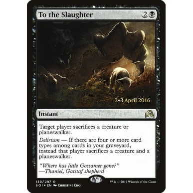 To the Slaughter