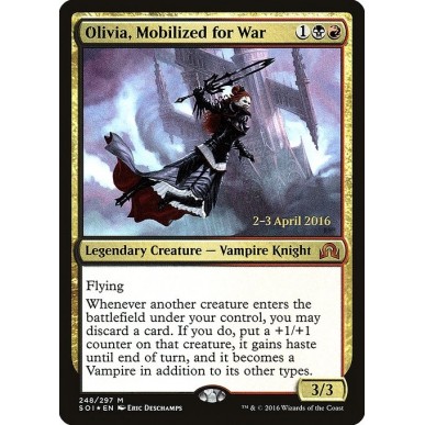 Olivia, Mobilized for War