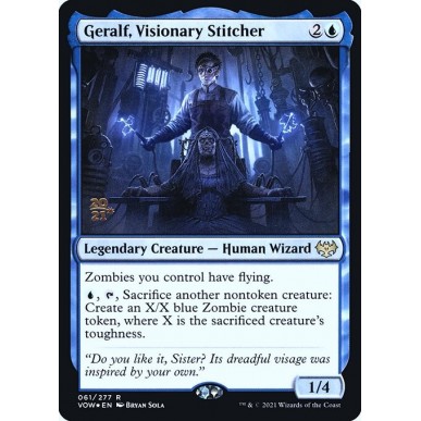 Geralf, Visionary Stitcher