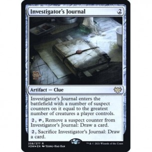 Investigator's Journal