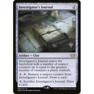 Investigator's Journal