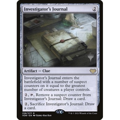 Investigator's Journal