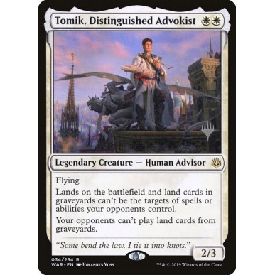 Tomik, Distinguished Advokist