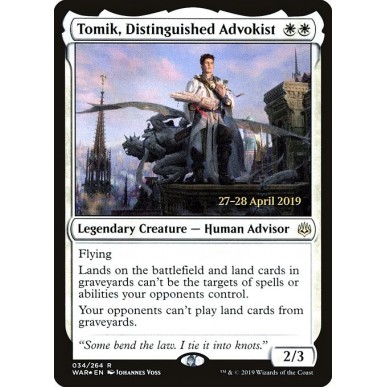 Tomik, Distinguished Advokist