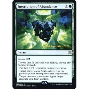 Inscription of Abundance