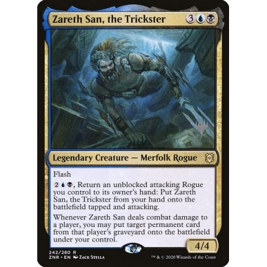 Zareth San, the Trickster