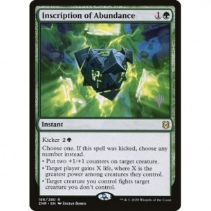 Inscription of Abundance
