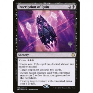 Inscription of Ruin