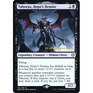 Taborax, Hope's Demise