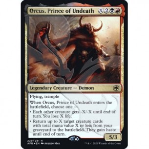 Orcus, Prince of Undeath
